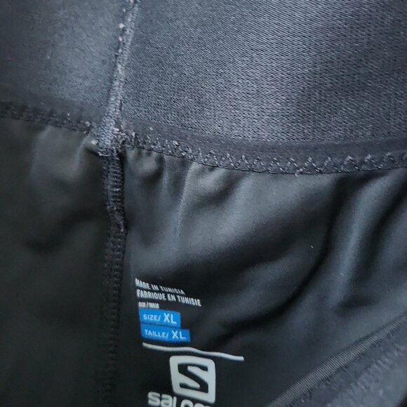 SALOMON | Fast Wing Tights Leggings Black Sz XL - Picture 6 of 6